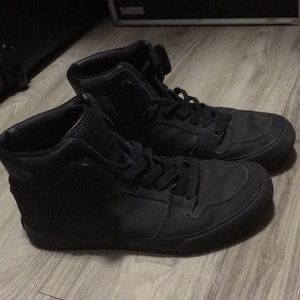 Supra Black Vaider High Tops Men’s 9.5